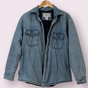 Alaska 1959 Wilderness Gear Men's Sweatshirt Sierra Denim Jackets Size Medium